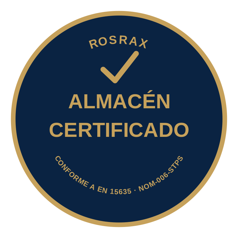 ROSRAX · Almacén certificado